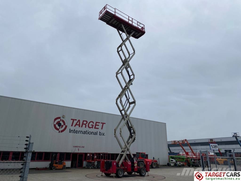 MEC 6092RT Diesel 4x4 Scissor Work Lift 2020cm رافعات مقصية الشكل