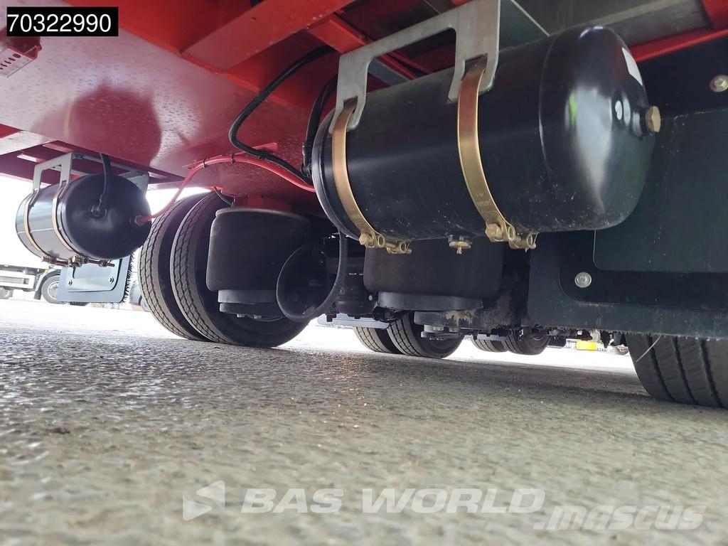 Kässbohrer LB3E 3 axles Steering+Lift Axle Extendable Ramps Semi-remorca agabaritica