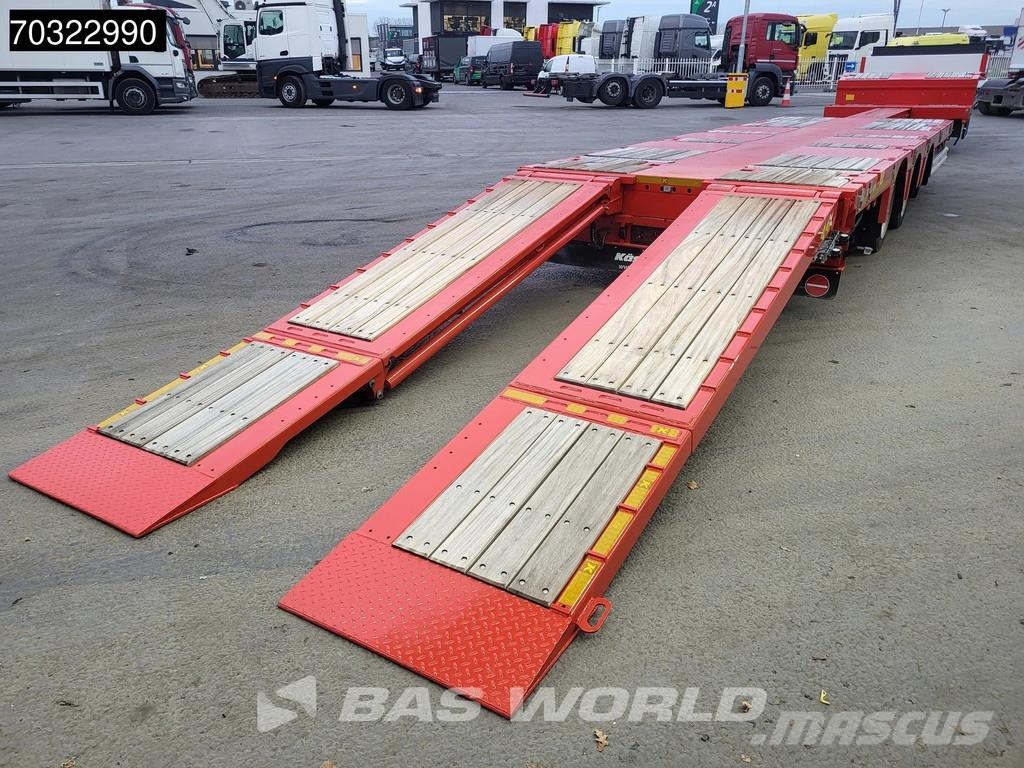 Kässbohrer LB3E 3 axles Steering+Lift Axle Extendable Ramps Diepladers