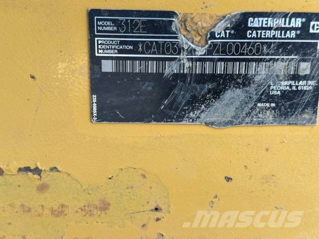 CAT 312 E Bageri gusjeničari