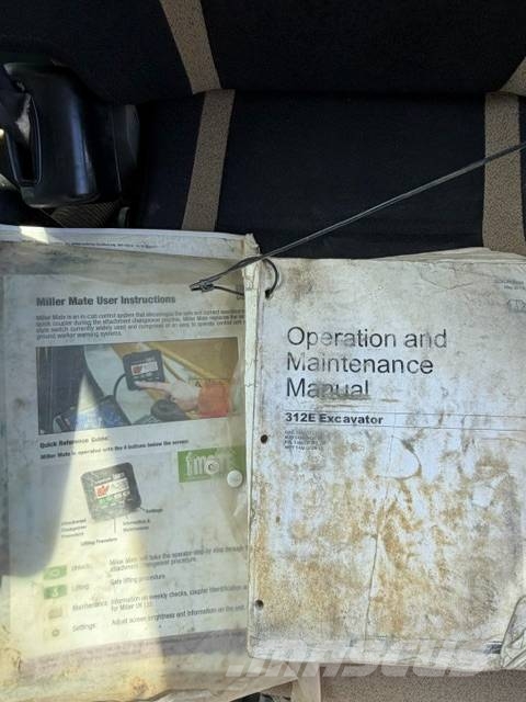 CAT 312 E Bageri gusjeničari