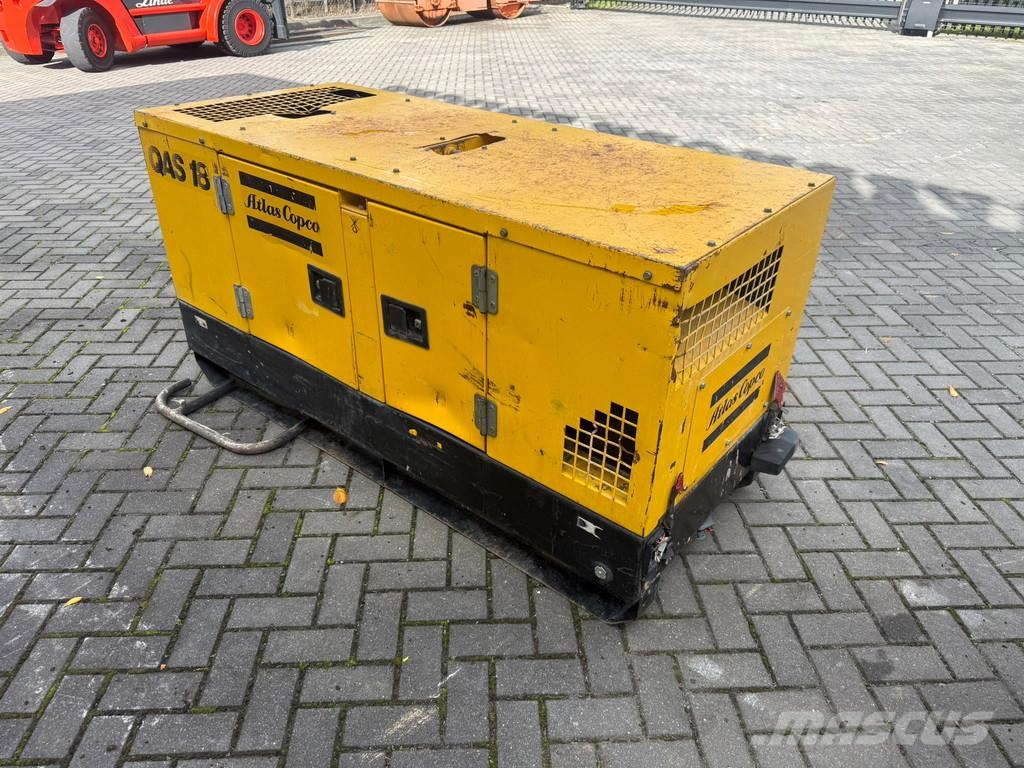 Atlas Copco 2X QAS 18 | 400 V connection | 230 V connection Diiselgeneraatorid