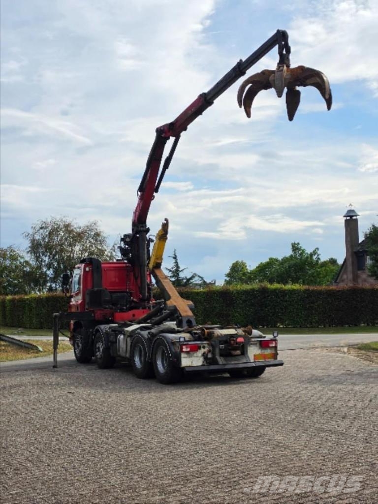 DAF CF 85 510 Palfinger Z crane. HOOK ARM!!2017!! META Camion con gancio di sollevamento