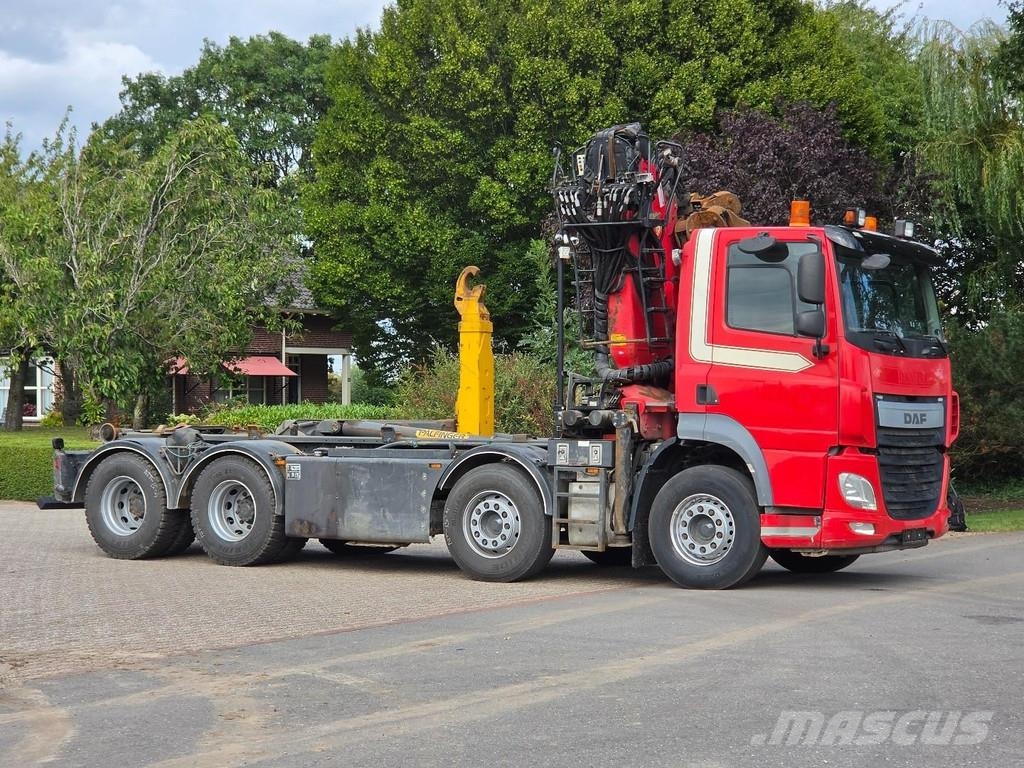 DAF CF 85 510 Palfinger Z crane. HOOK ARM!!2017!! META Camion con gancio di sollevamento