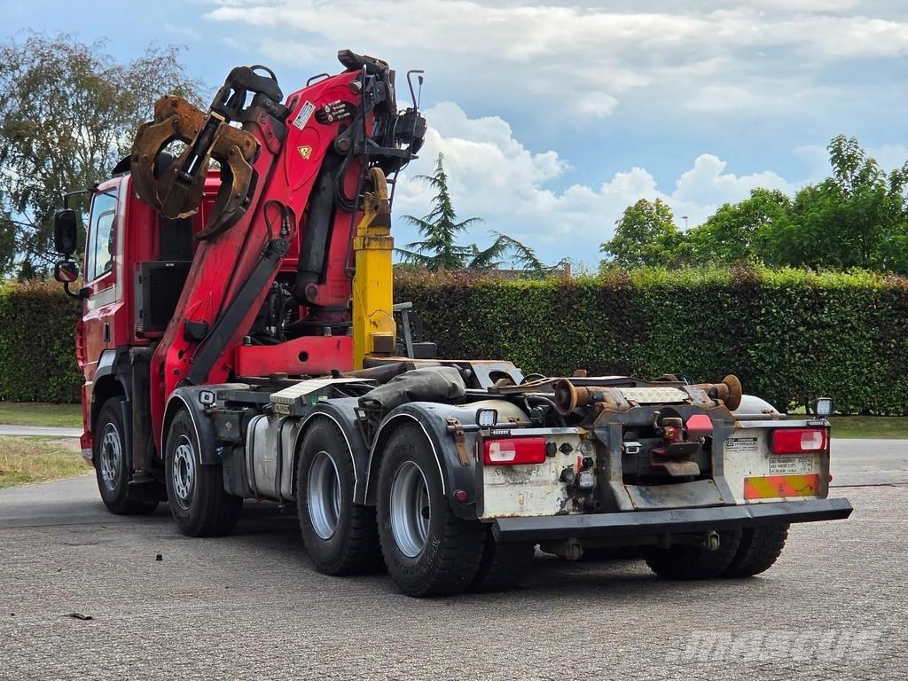 DAF CF 85 510 Palfinger Z crane. HOOK ARM!!2017!! META Camion con gancio di sollevamento