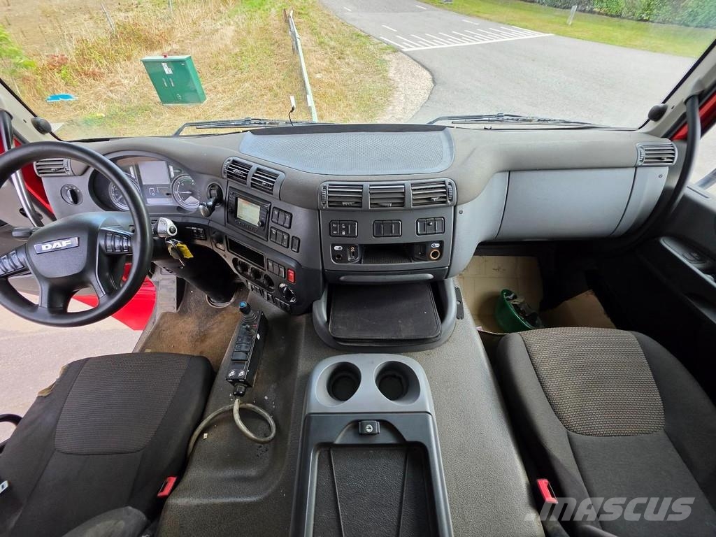 DAF CF 85 510 Palfinger Z crane. HOOK ARM!!2017!! META Camion con gancio di sollevamento