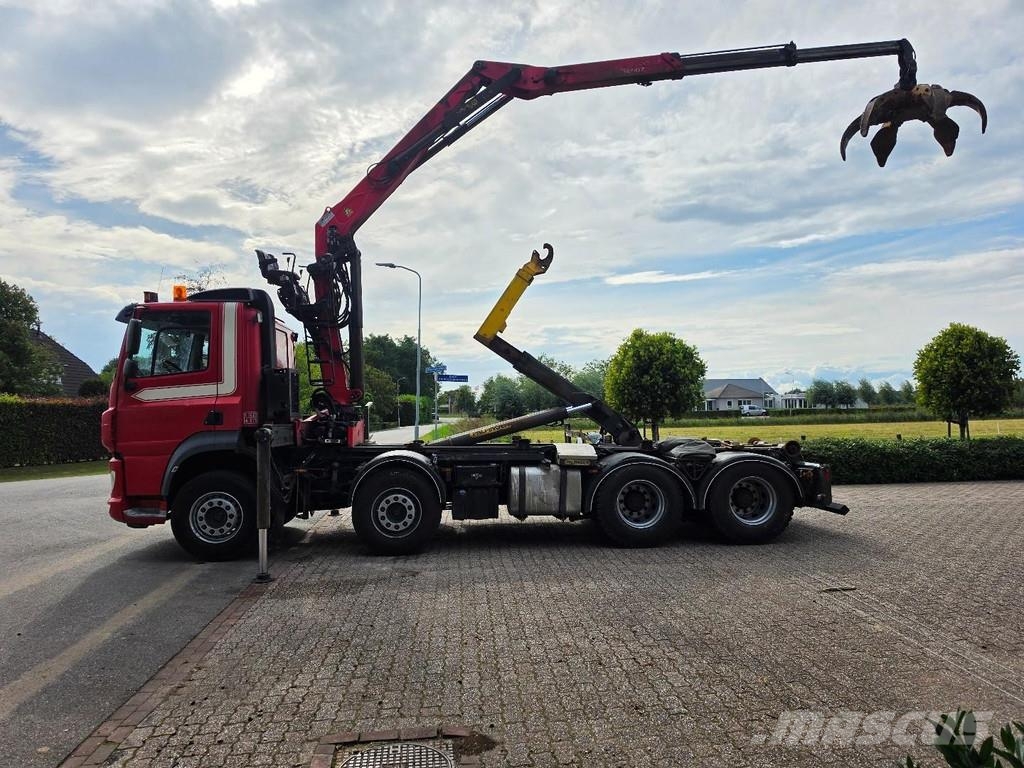 DAF CF 85 510 Palfinger Z crane. HOOK ARM!!2017!! META Camion con gancio di sollevamento