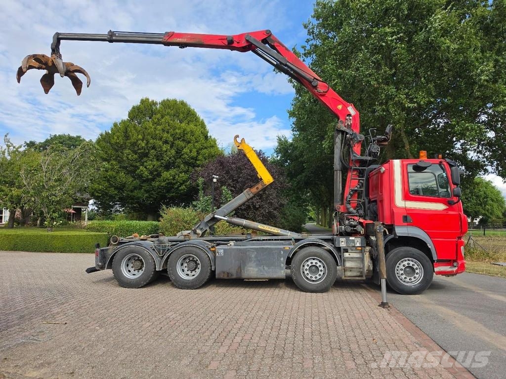 DAF CF 85 510 Palfinger Z crane. HOOK ARM!!2017!! META Camion con gancio di sollevamento