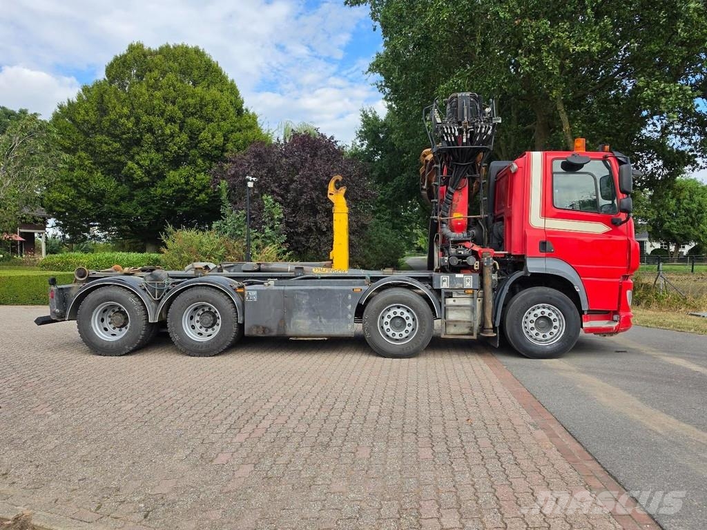 DAF CF 85 510 Palfinger Z crane. HOOK ARM!!2017!! META Camion con gancio di sollevamento