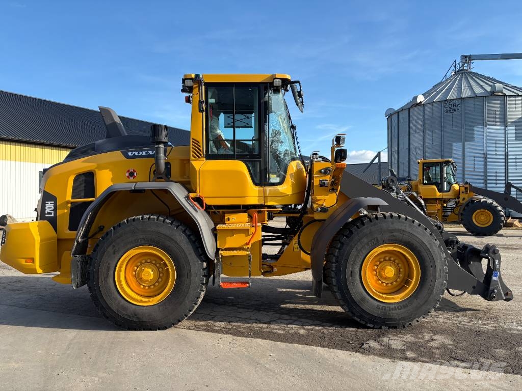 Volvo L70H lastmaskin, long boom, traktordäck Tratores