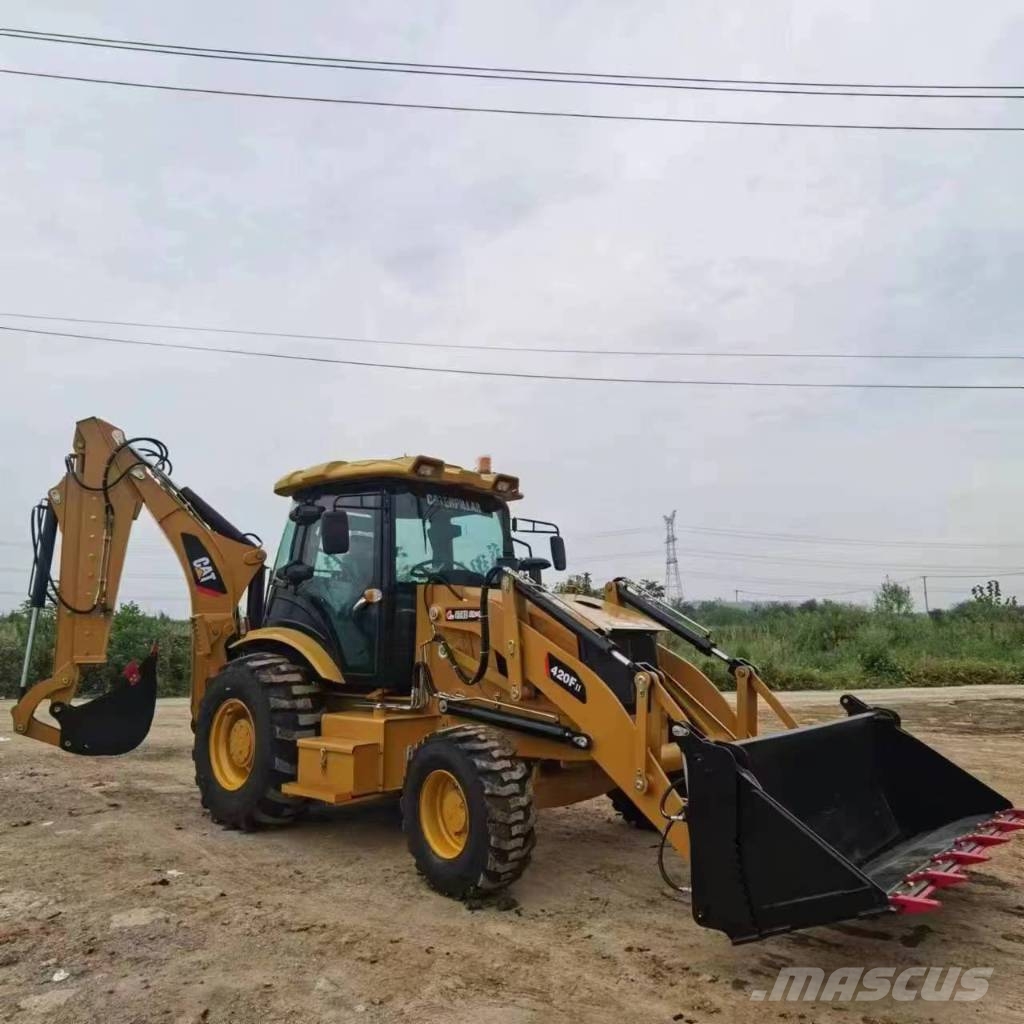 CAT 420F2 백호로더