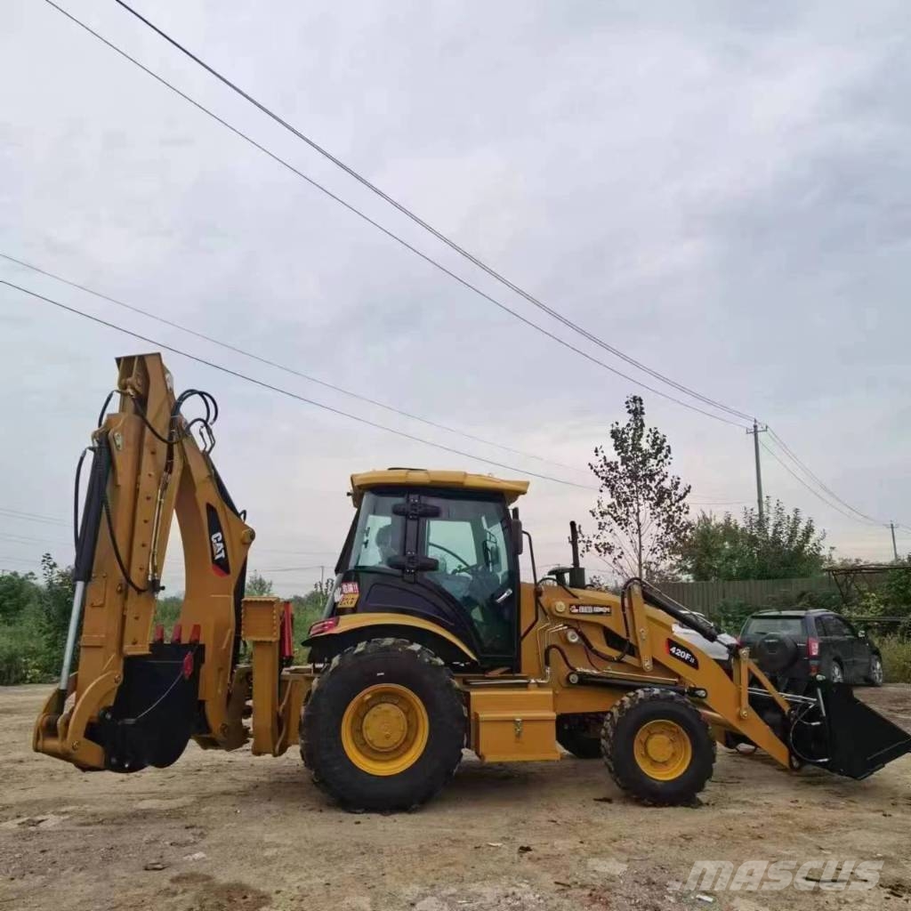 CAT 420F2 백호로더