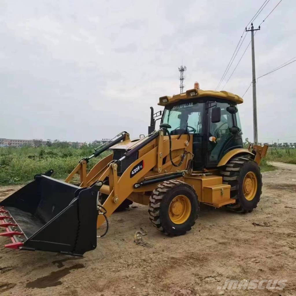 CAT 420F2 백호로더