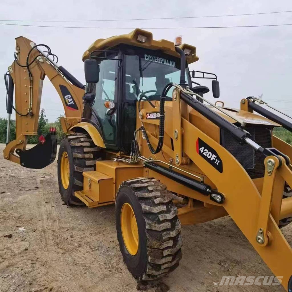 CAT 420F2 백호로더