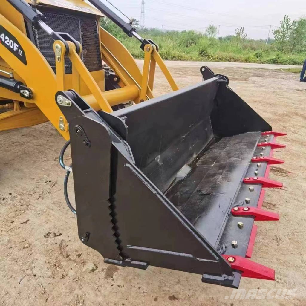 CAT 420F2 백호로더