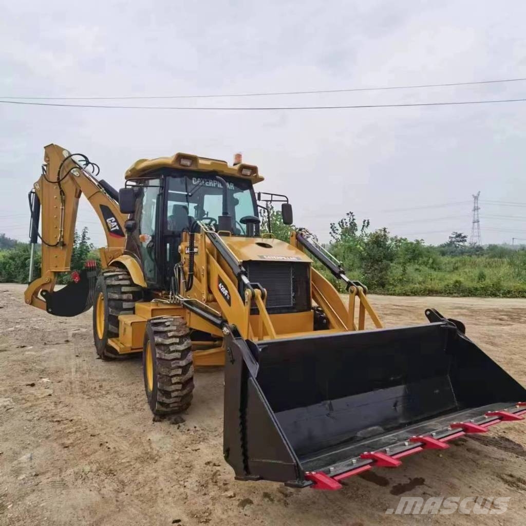 CAT 420F2 백호로더