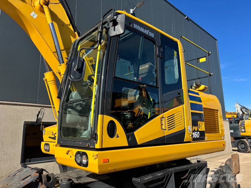 Komatsu PW 160-11 - PW160 - PW180 - PW 180 Wielgraafmachines