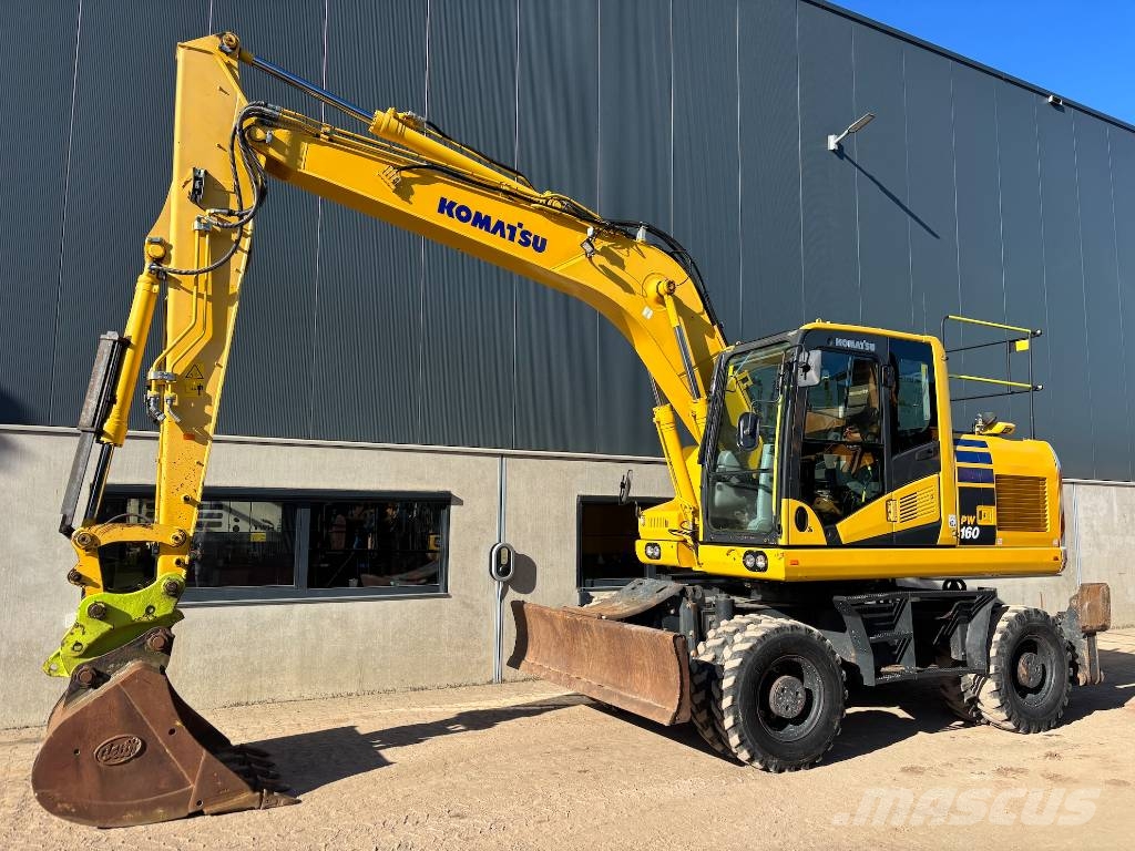 Komatsu PW 160-11 - PW160 - PW180 - PW 180 Wielgraafmachines