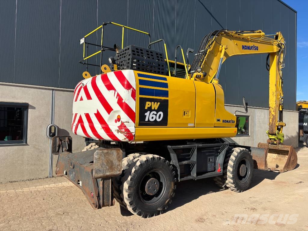 Komatsu PW 160-11 - PW160 - PW180 - PW 180 Wielgraafmachines