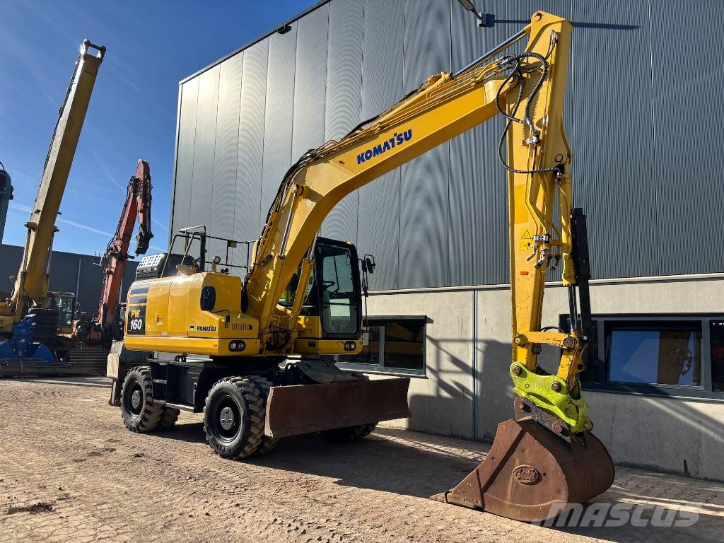 Komatsu PW 160-11 - PW160 - PW180 - PW 180 Wielgraafmachines
