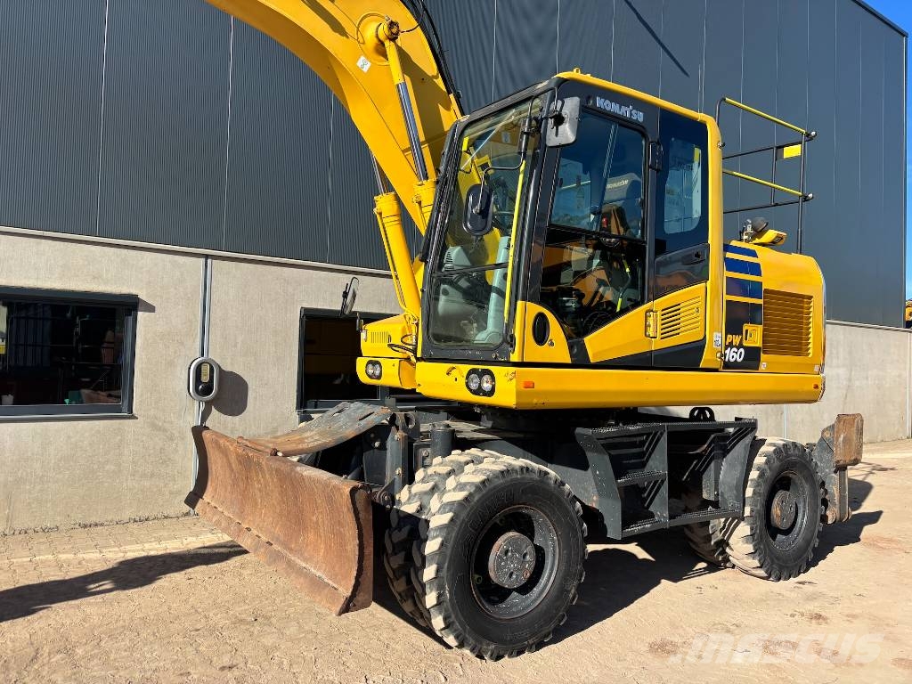 Komatsu PW 160-11 - PW160 - PW180 - PW 180 Wielgraafmachines