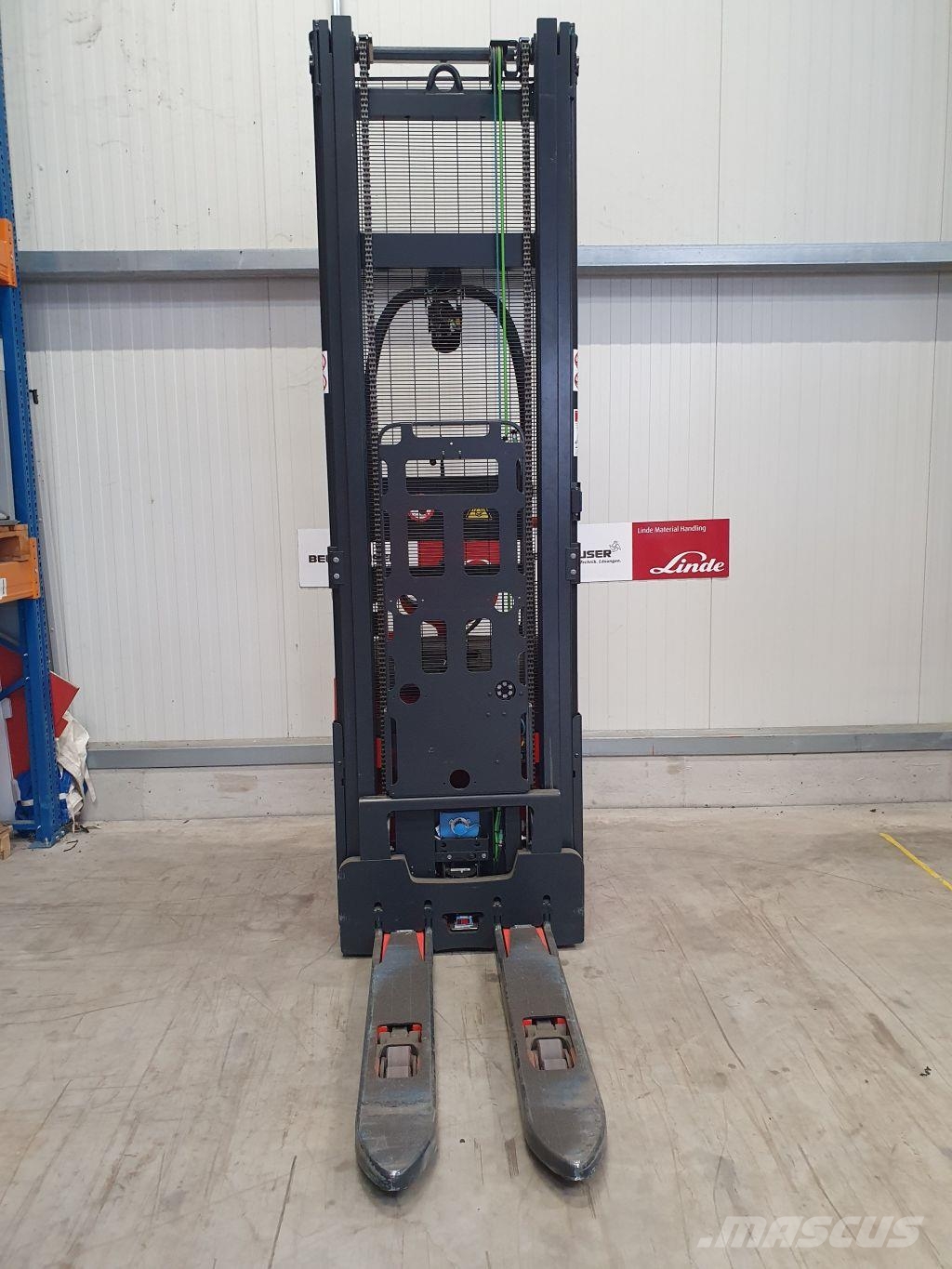 Linde L16 L-Matic Stand-in stackers