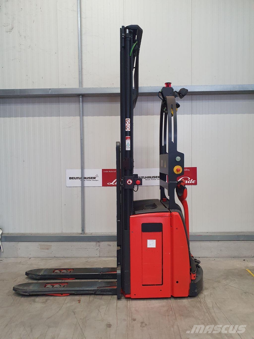 Linde L16 L-Matic Stand-in stackers