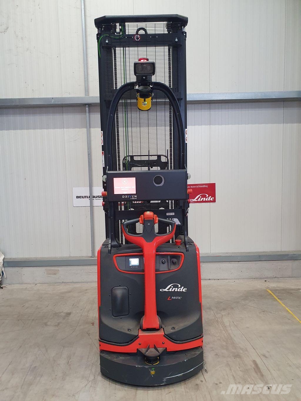 Linde L16 L-Matic Ajettavat pinoamisvaunut