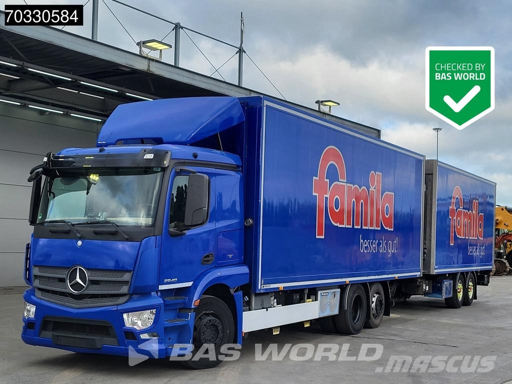 Mercedes-Benz Actros 2540 6X2 Skåpbilar Kyl/Frys/Värme