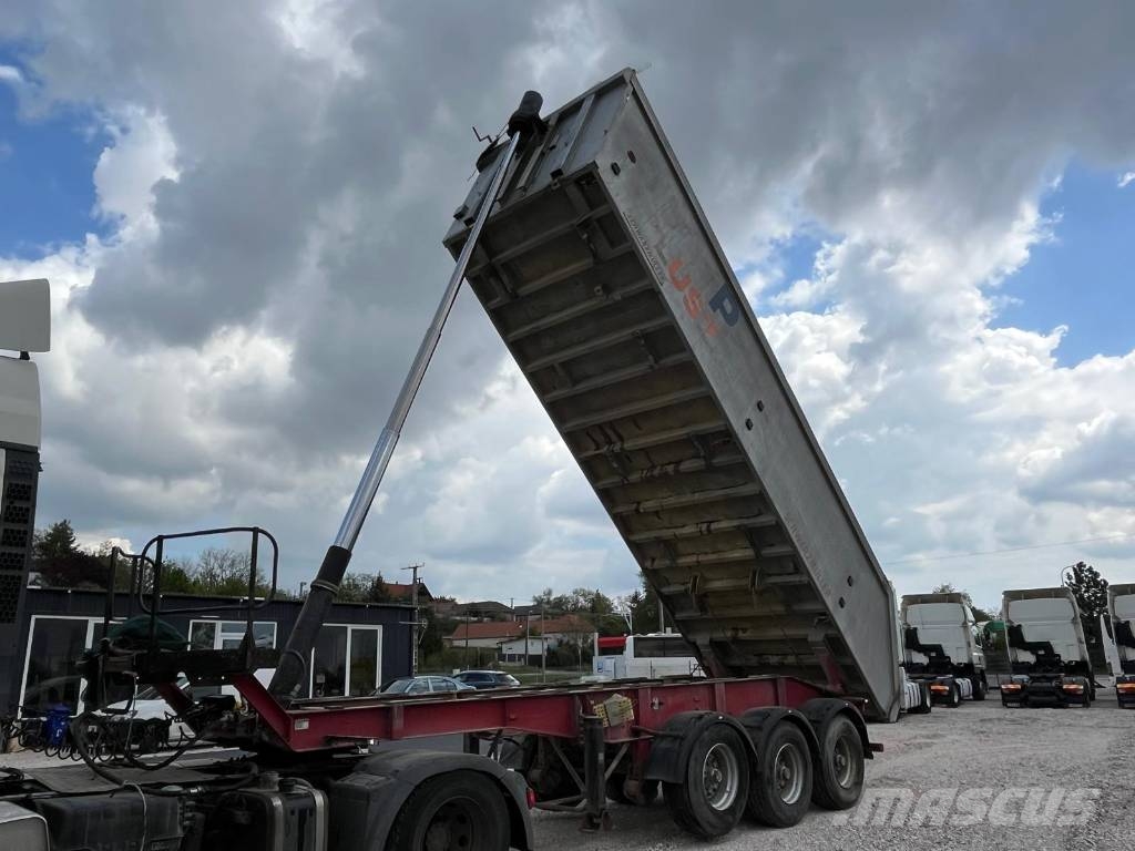 Schwarzmüller 3A A axle lift نصف مقطورات قلابة