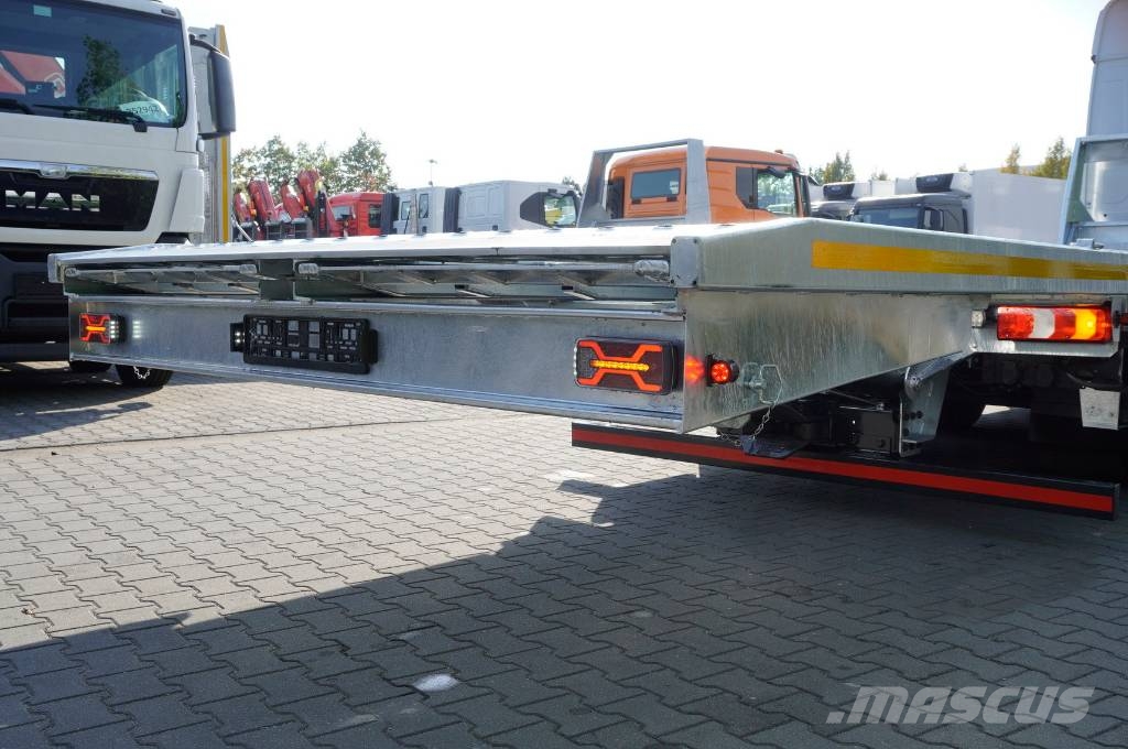 Mercedes-Benz Actros 2542 MP5 Low deck / NEW tow truck 9.4 m Flatbed lastbiler med spil