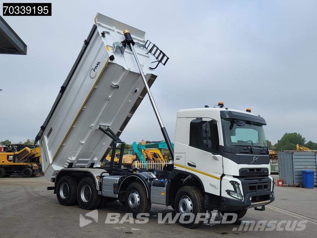 Volvo FMX 460 FMX 8X4 شاحنات قلابة