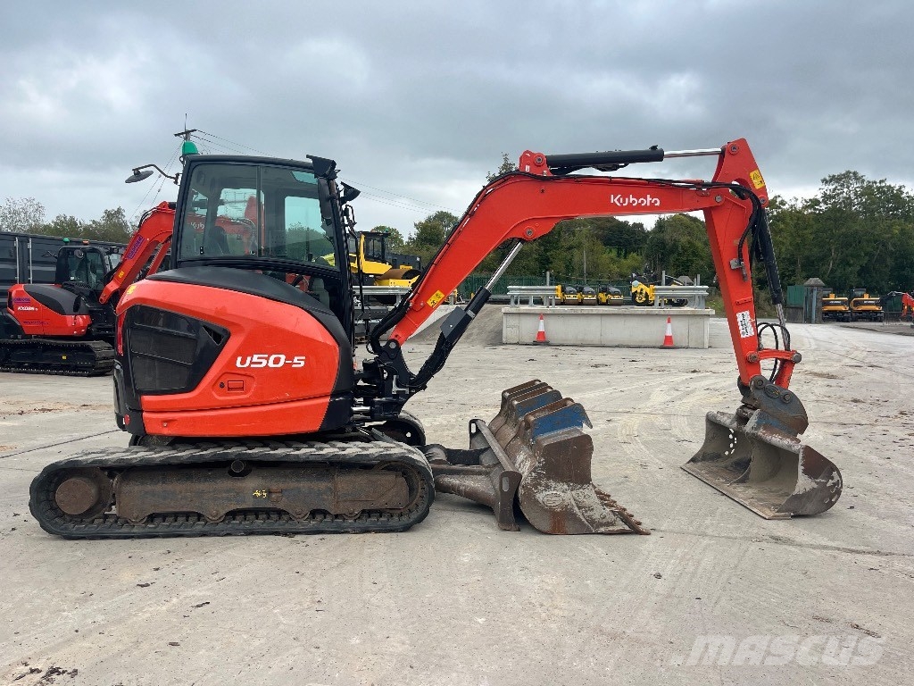 Kubota U 50-5 حفارات صغيرة أقل من 7 طن (حفارات صغيرة)