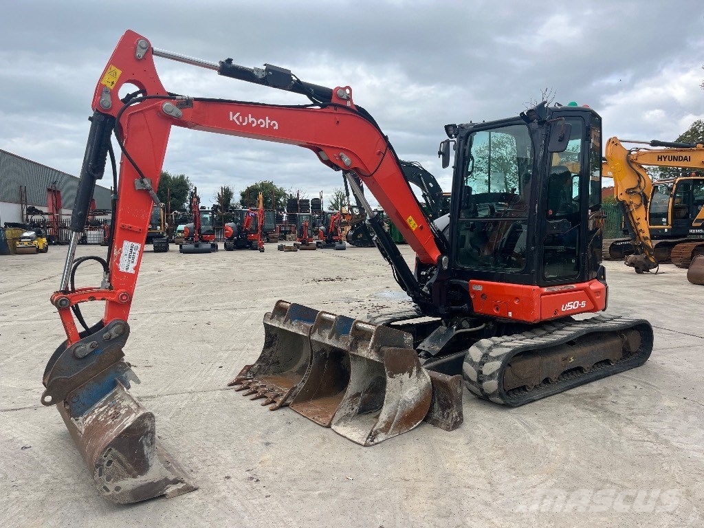 Kubota U 50-5 حفارات صغيرة أقل من 7 طن (حفارات صغيرة)