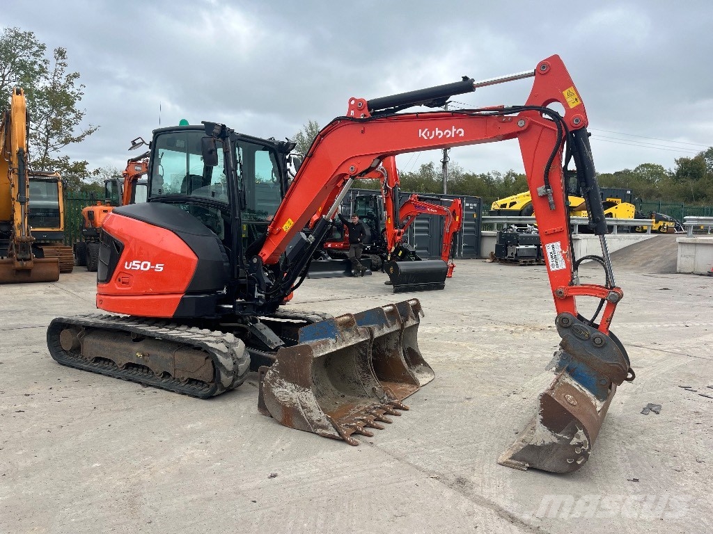 Kubota U 50-5 حفارات صغيرة أقل من 7 طن (حفارات صغيرة)