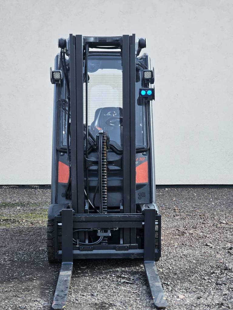 Linde H18T-01 Triplex Gasstapler