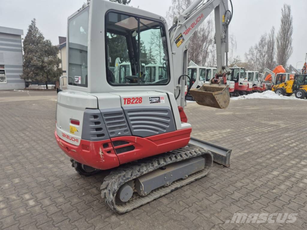 Takeuchi TB 228 Mini excavators < 7t (Mini diggers)