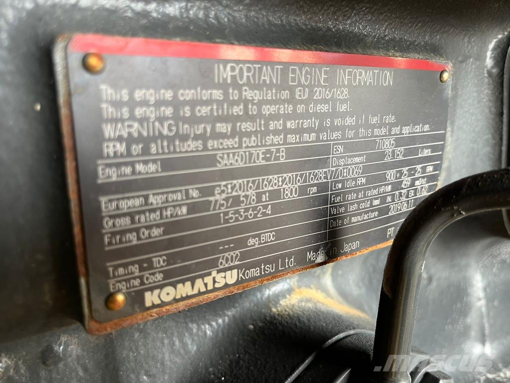 Komatsu PC1250-11E0 - CE certified Miniescavadeiras < 7t (Mini escavadeiras)