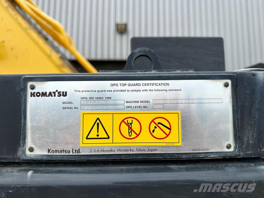 Komatsu PC1250-11E0 - CE certified Mini excavatoare < 7t