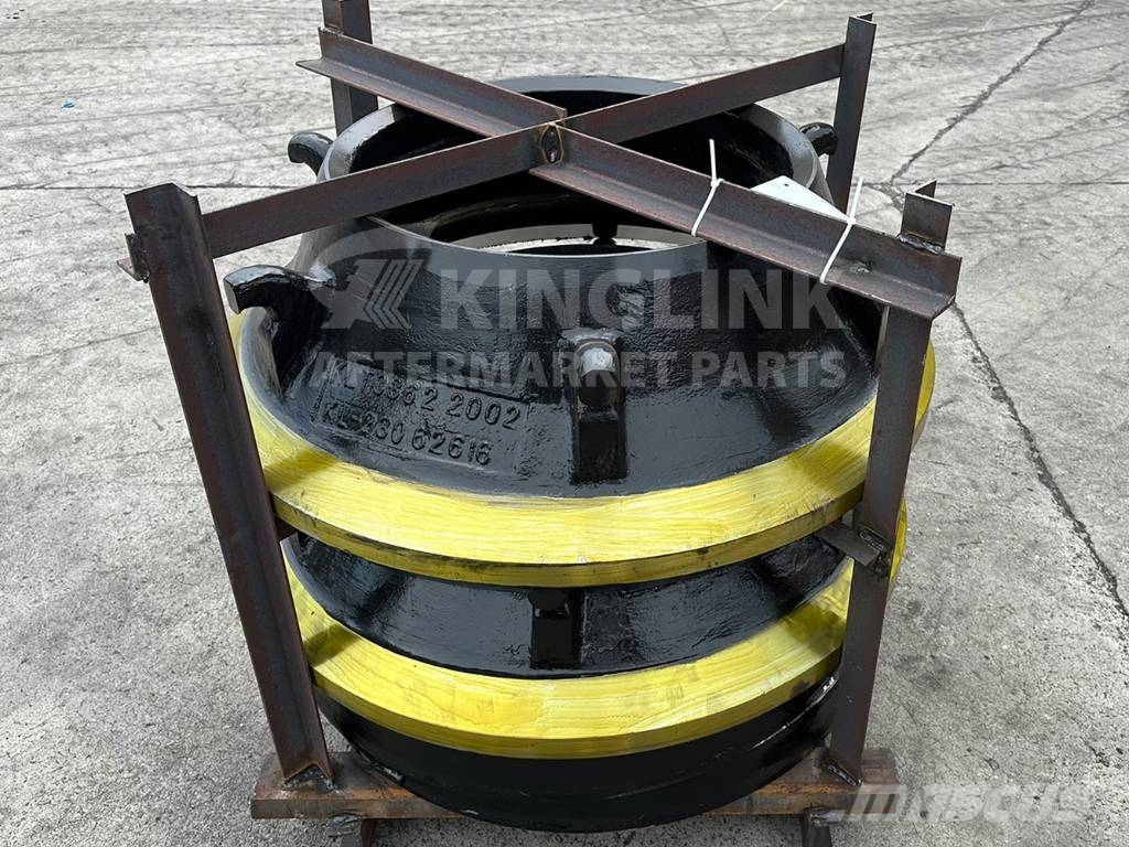 Kinglink Mantle And Bowl Liner for Tc36 VSI Crusher Skærveknusere