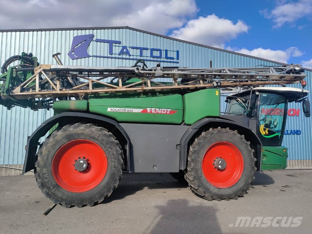 Fendt Rogator 655 Iseliikuvad pritsid