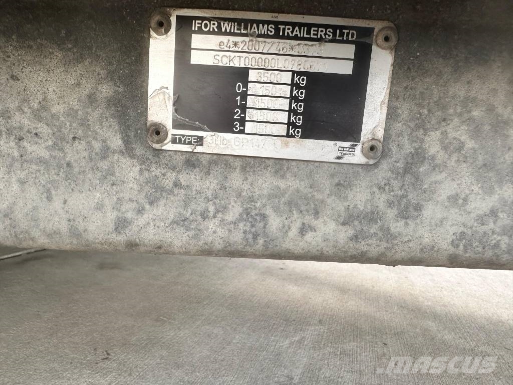 Ifor Williams GP 35 ライトトレーラー