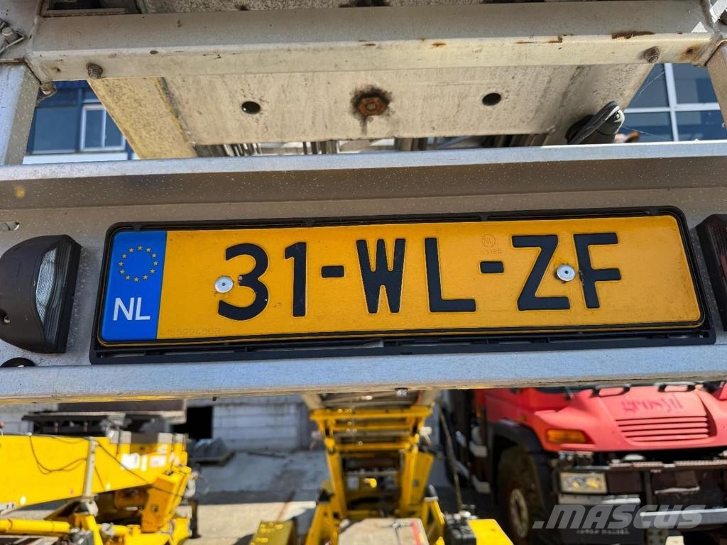 Paus 37 WH - LIFT 37 METER / 300 KG - TÜV UNTILL 07/202 Aanhanger hoogwerkers