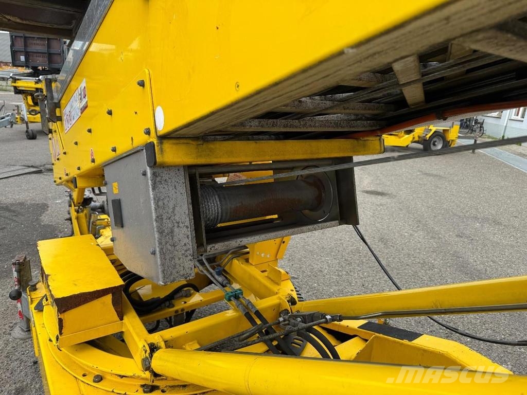 Paus 37 WH - LIFT 37 METER / 300 KG - TÜV UNTILL 07/202 Aanhanger hoogwerkers