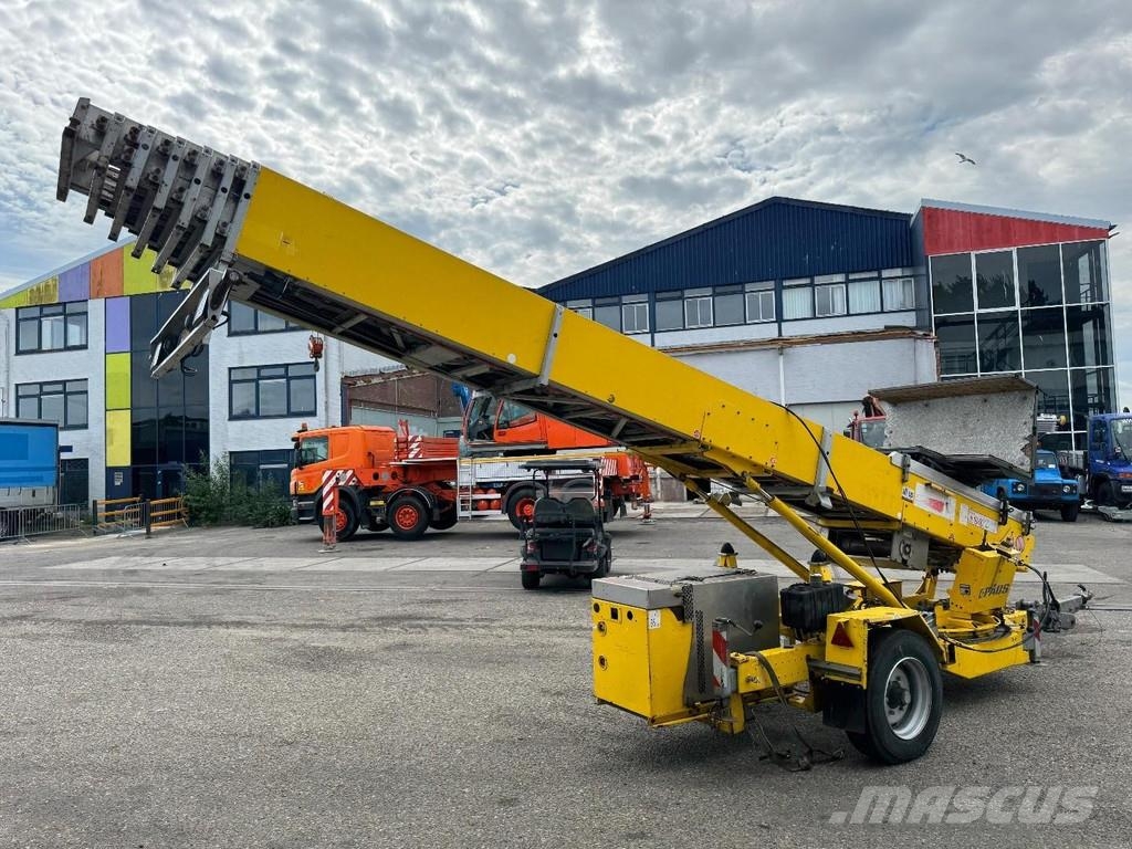 Paus 37 WH - LIFT 37 METER / 300 KG - TÜV UNTILL 07/202 المنصات الهوائية المثبتة على مقطورة