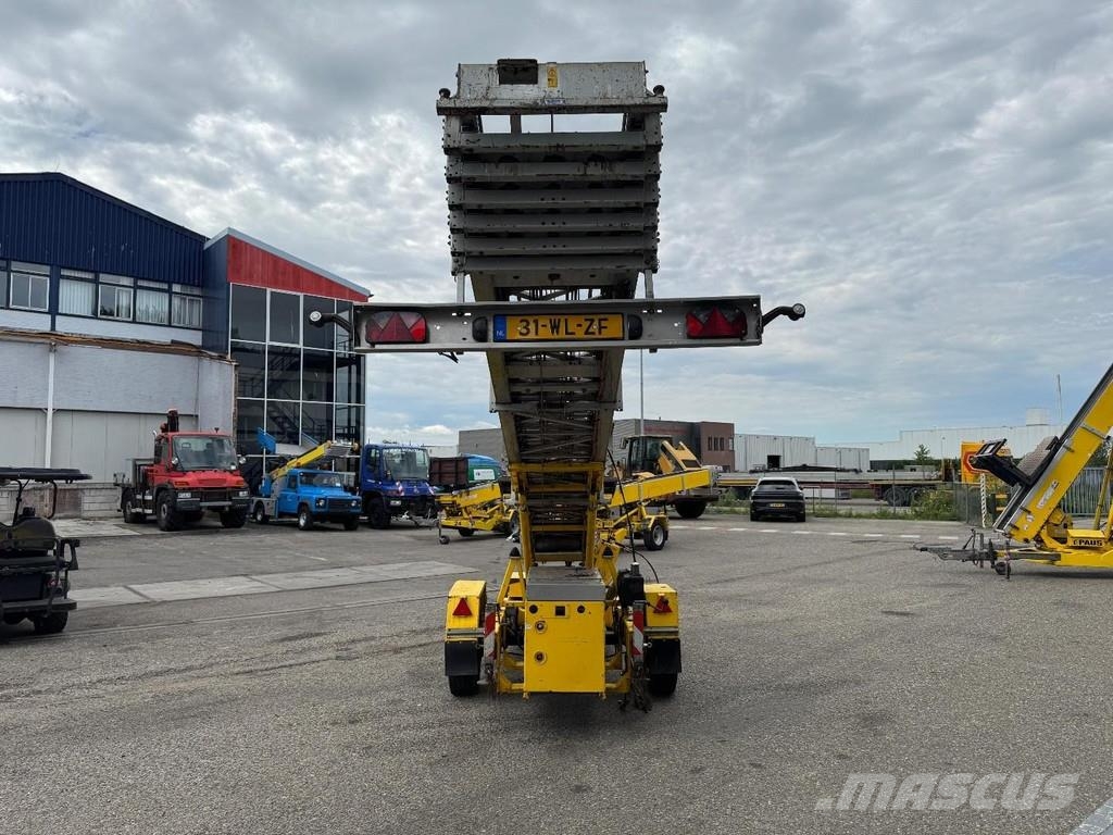 Paus 37 WH - LIFT 37 METER / 300 KG - TÜV UNTILL 07/202 المنصات الهوائية المثبتة على مقطورة