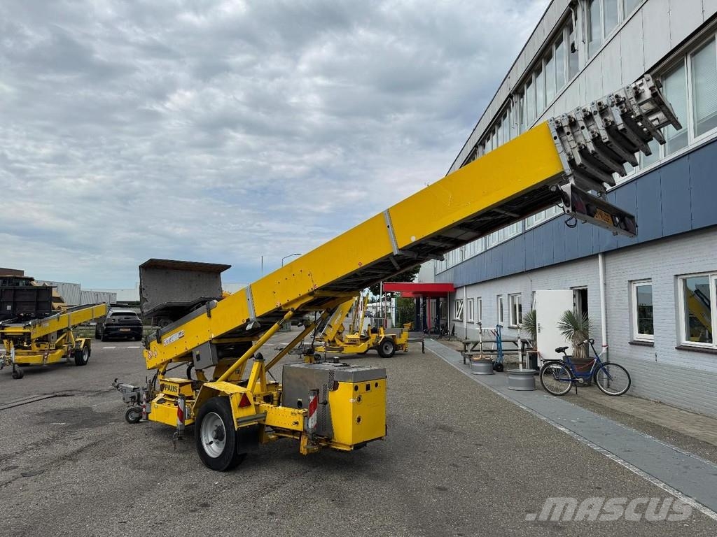 Paus 37 WH - LIFT 37 METER / 300 KG - TÜV UNTILL 07/202 Aanhanger hoogwerkers