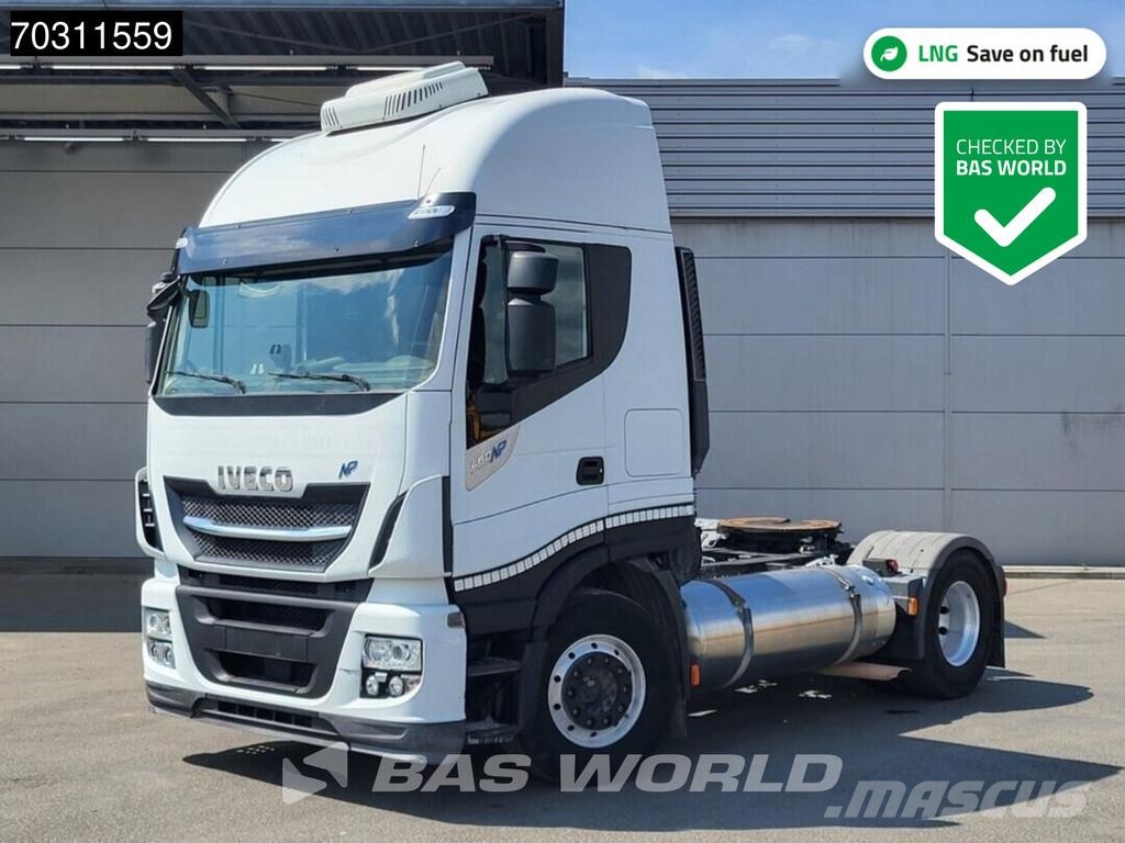 Iveco Stralis NP 460 4X2 LNG Retarder 2x Tanks ACC Alcoa Sadulveokid