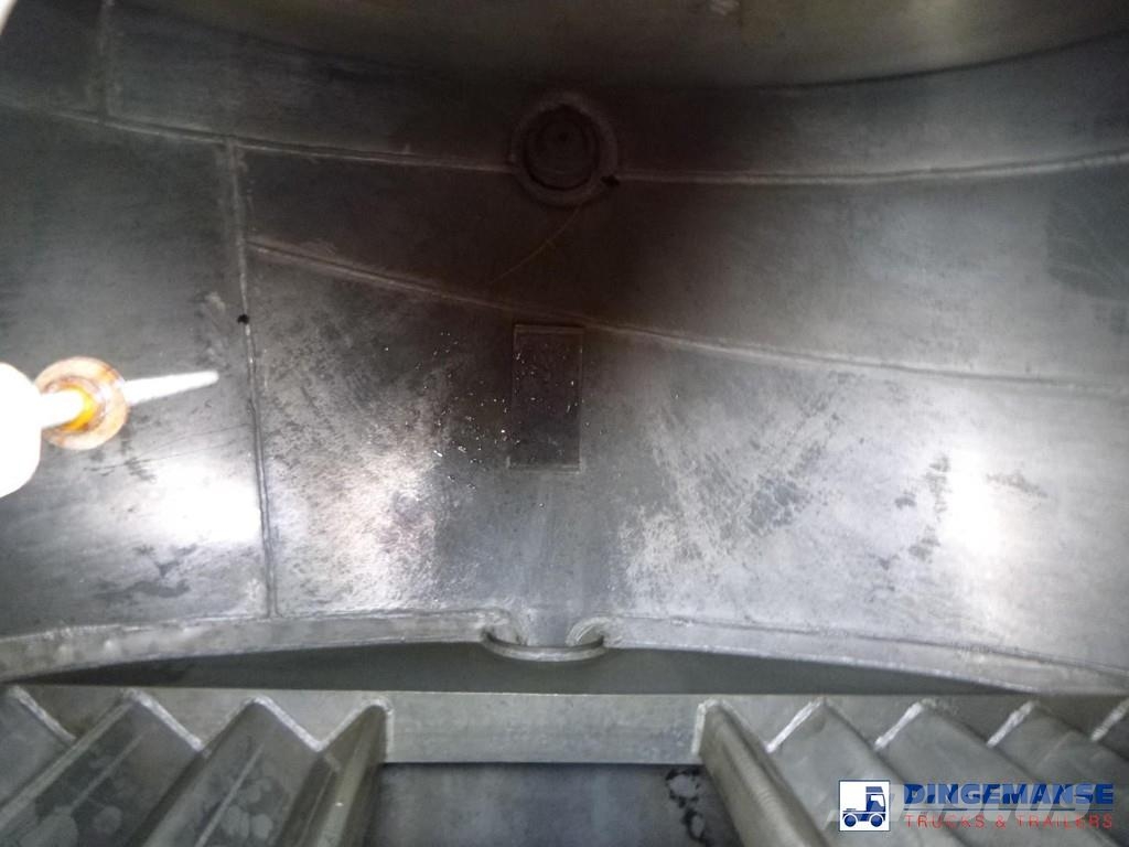 Merceron Fuel tank alu 39.9 m3 / 9 comp Tankopleggers