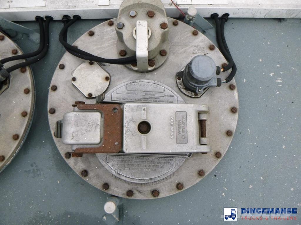 Merceron Fuel tank alu 39.9 m3 / 9 comp Tankopleggers